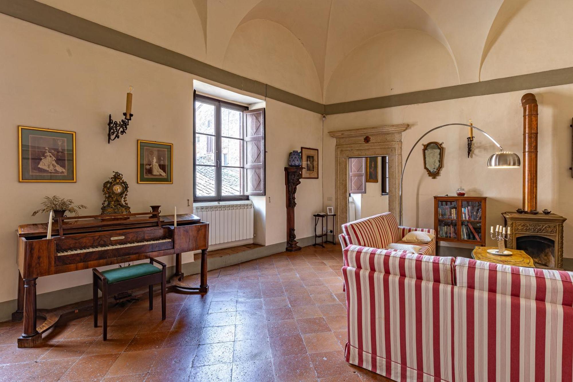 Palazzo Costanti - A 8 Minuti Dalle Terme Lägenhet San Quirico dʼOrcia Exteriör bild