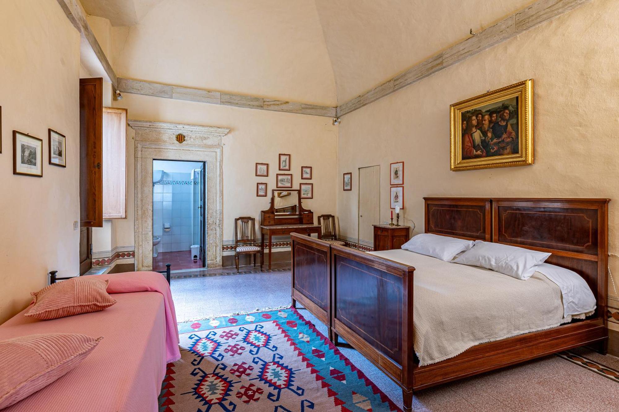 Palazzo Costanti - A 8 Minuti Dalle Terme Lägenhet San Quirico dʼOrcia Exteriör bild