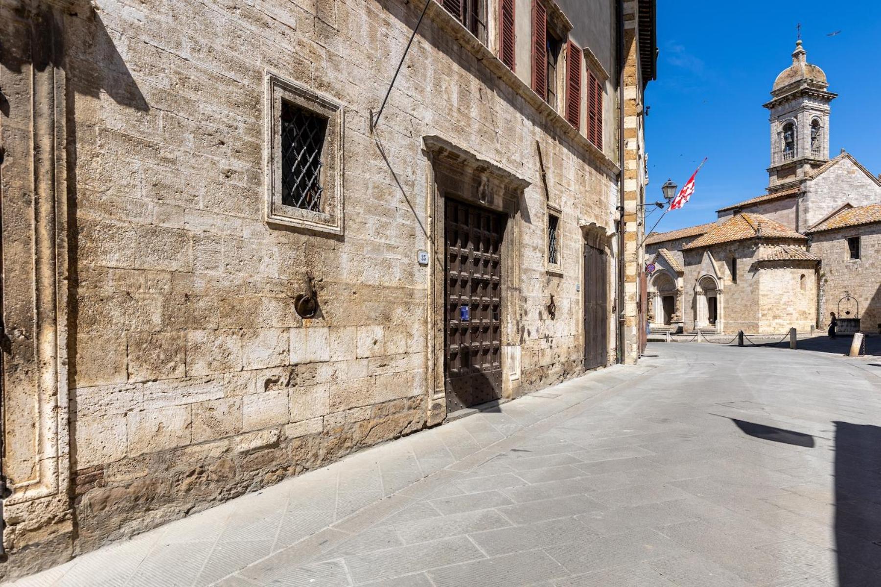 Palazzo Costanti - A 8 Minuti Dalle Terme Lägenhet San Quirico dʼOrcia Exteriör bild