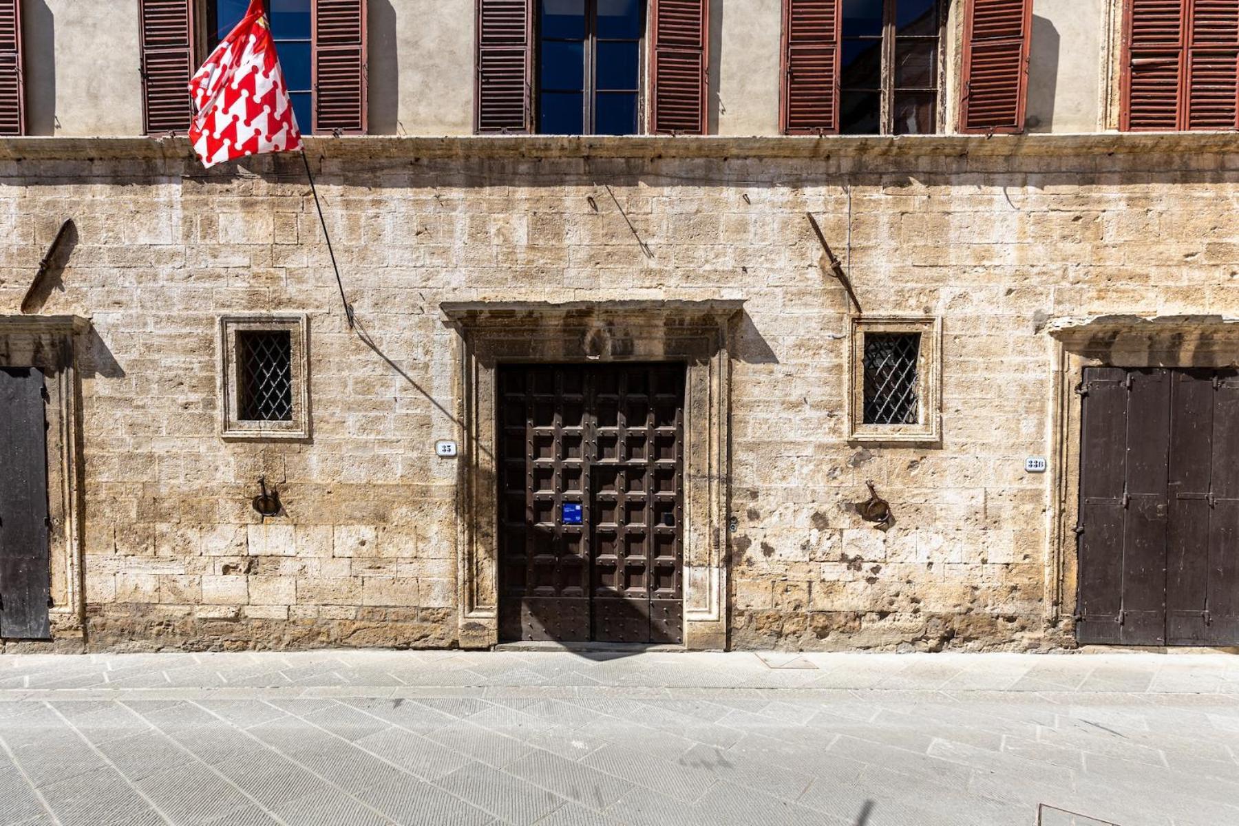 Palazzo Costanti - A 8 Minuti Dalle Terme Lägenhet San Quirico dʼOrcia Exteriör bild